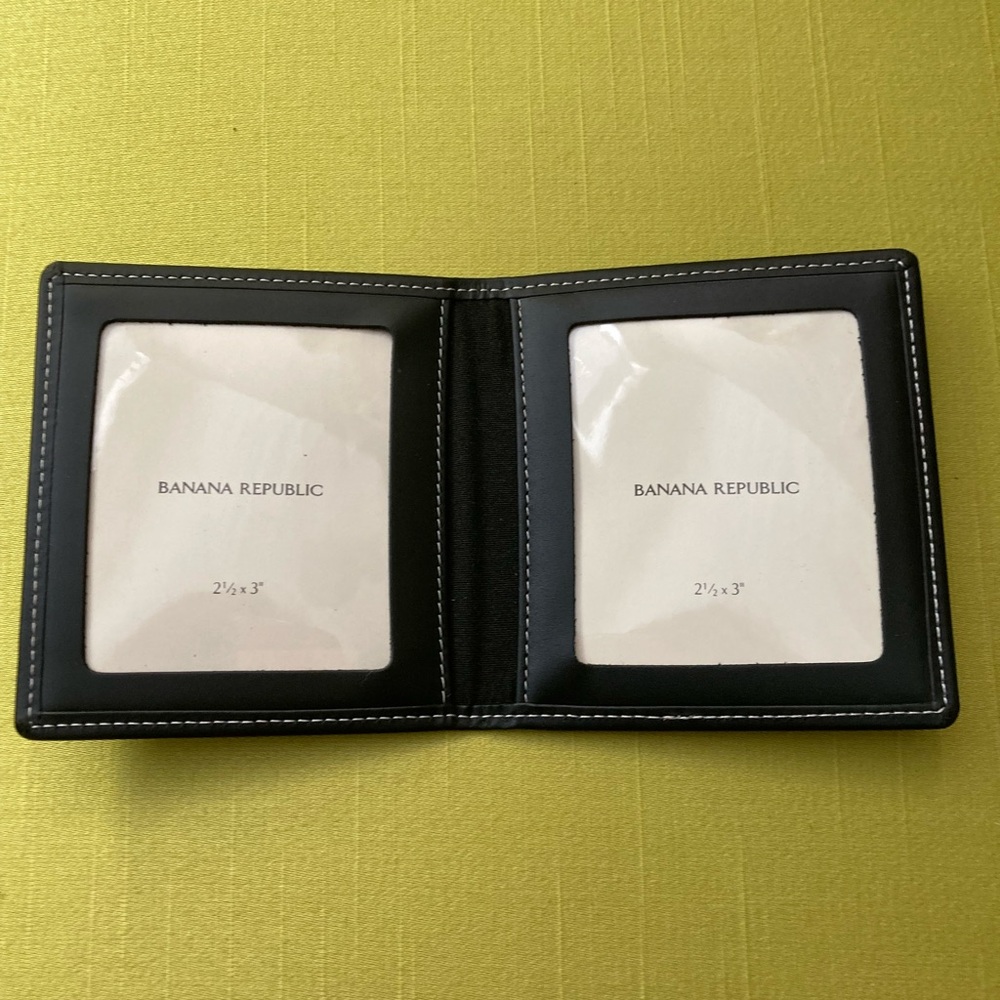 Banana Republic Genuine Leather photo holder